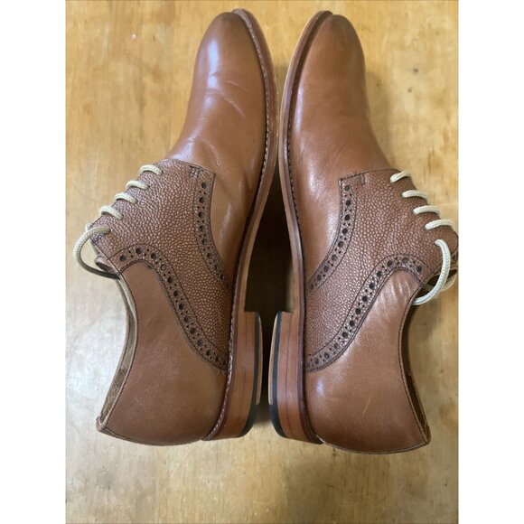 Warfield & Grand Sutton Dress Oxfords Shoes Brown 70928 Size Men\'s 9 Lace Up main image 4